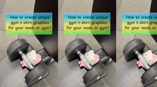 How to create unique gym t-shirt graphics for your team or gym?