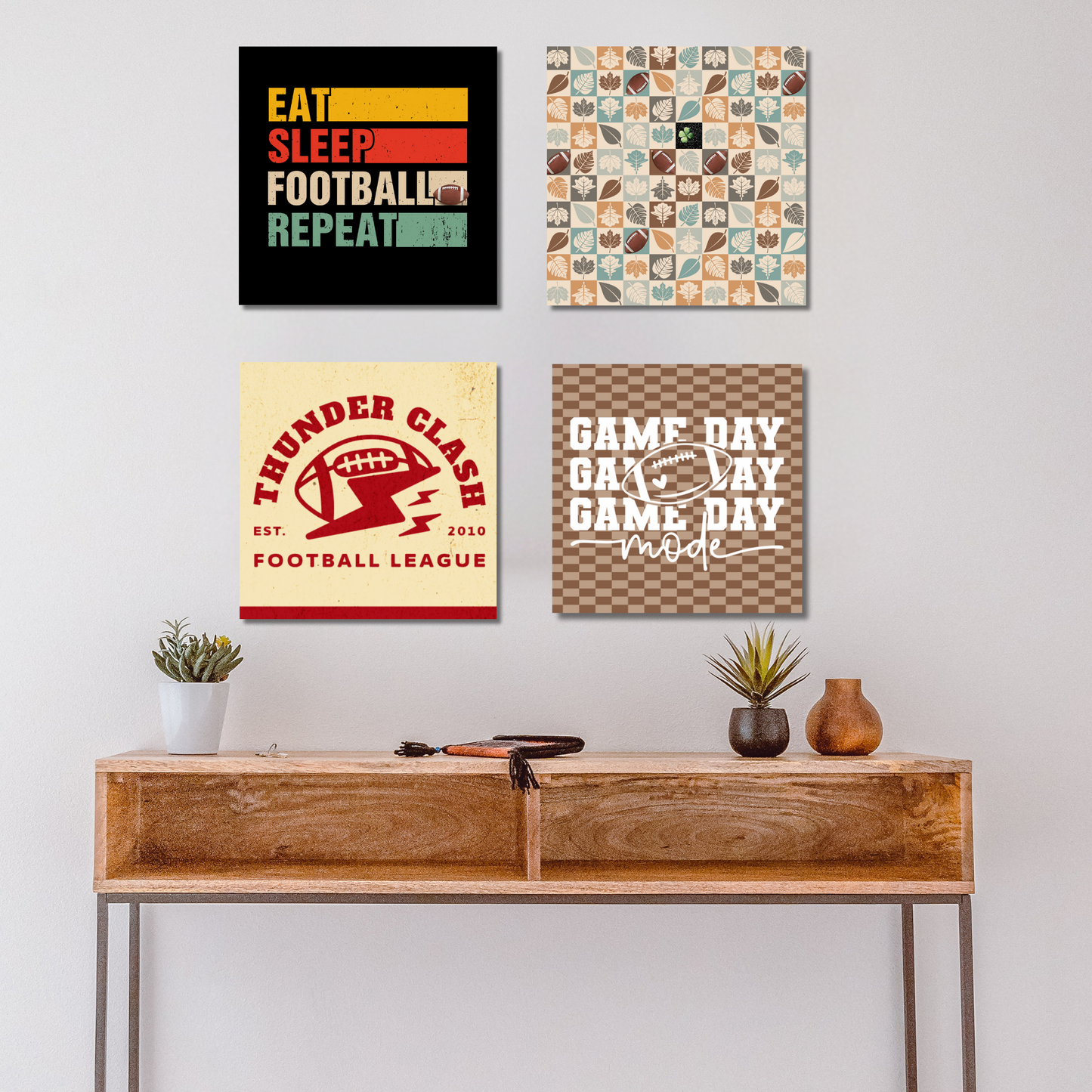 12 Great Wall- Football (Set of 2, 4, 12)