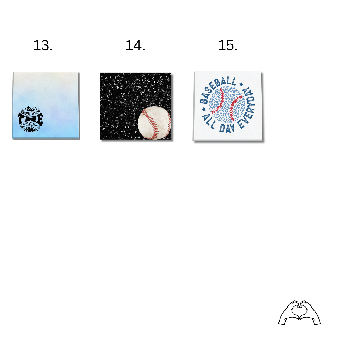 12 Great Wall- Baseball (Set of 2, 4, 12)