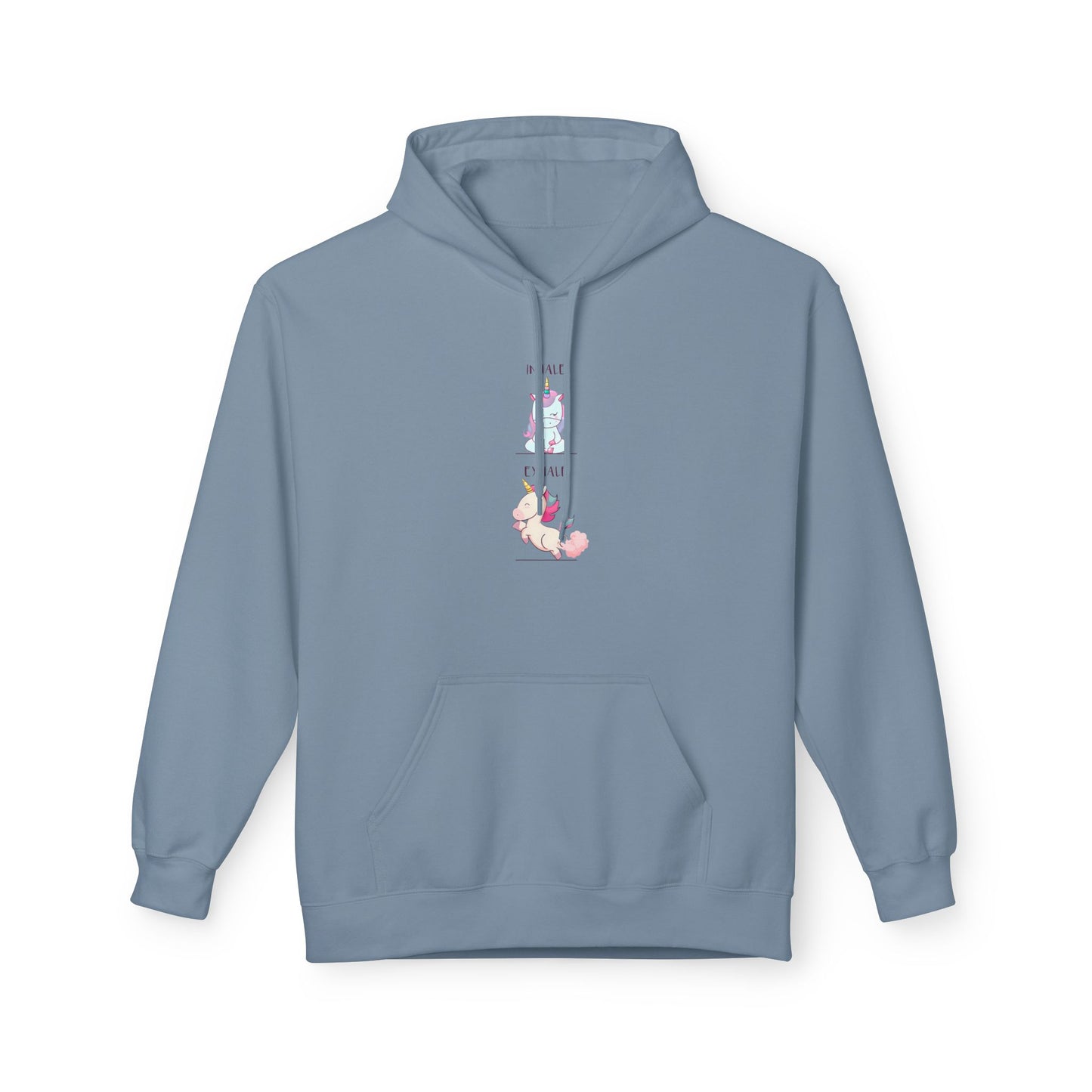 Unicorn Inhale Exhale Hoodie