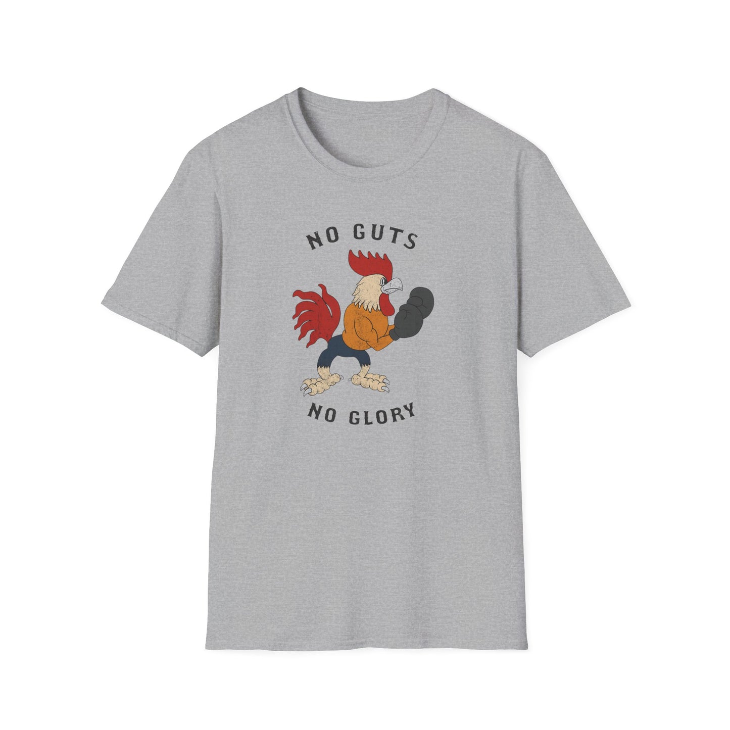 No Guts No Glory Rooster T-Shirt