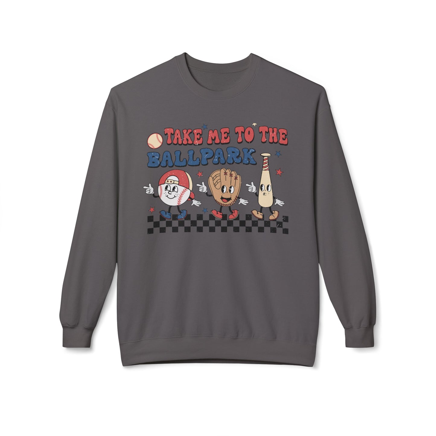 Take'Me to the BallPark Baseball Sweatshirt