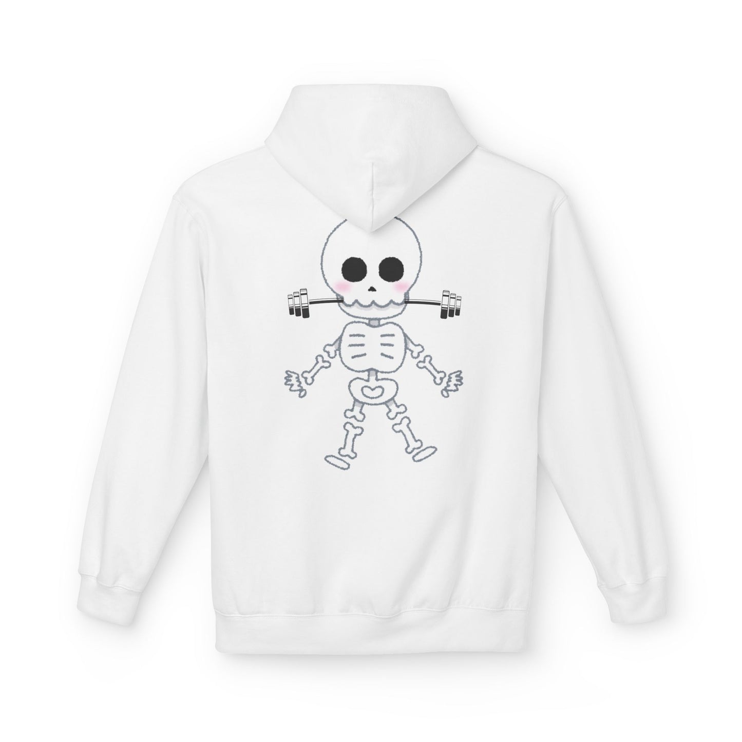 Personalised Classic Love Funny Baby Dumbbell Sketelon