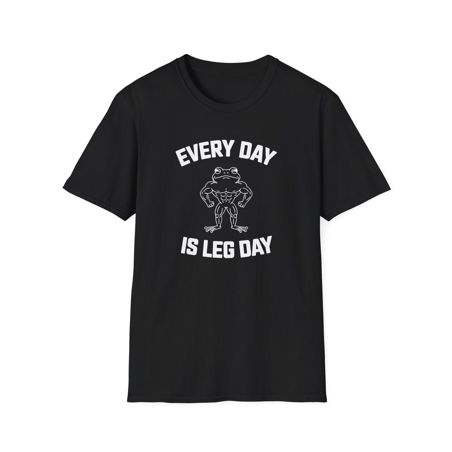 'Every Day is Leg Day' Frog T-Shirt