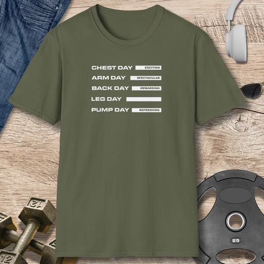 Chest, Arm, Back, Leg, Pump T-Shirt