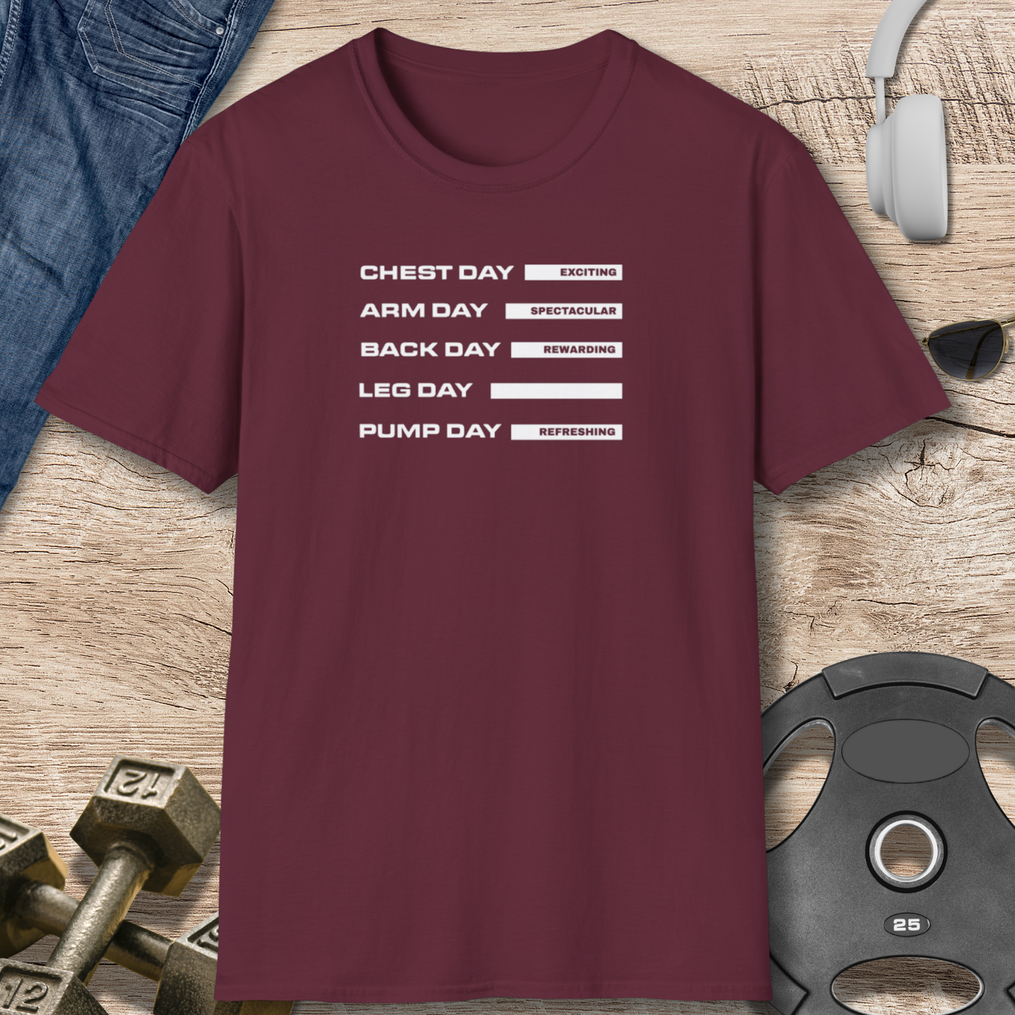 Chest, Arm, Back, Leg, Pump T-Shirt