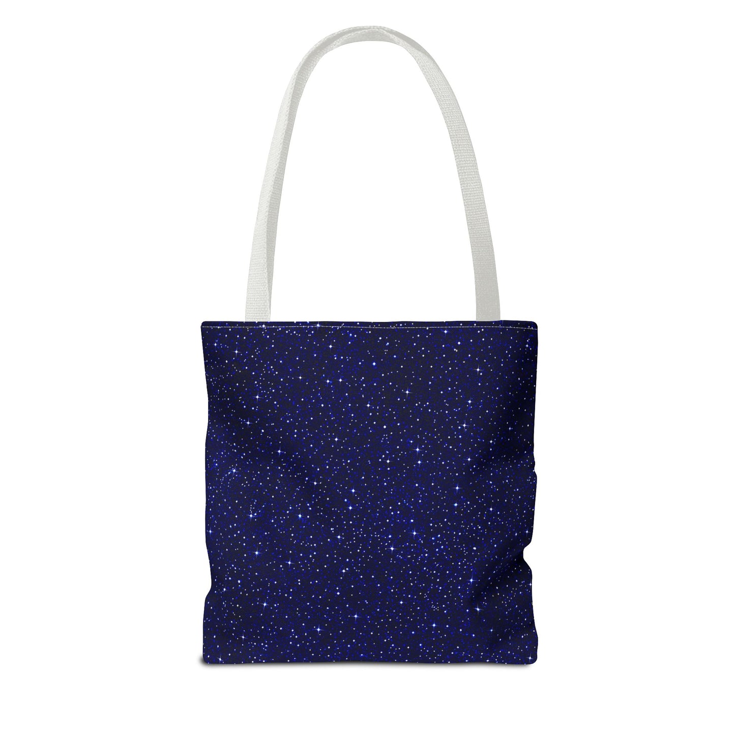 Personalized Name Cute Cat Float Ocean Starry Sky Tote Bag