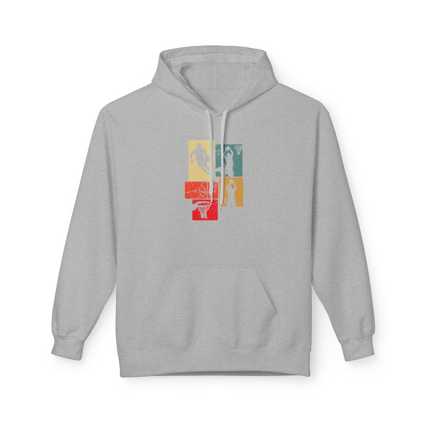 Retro Anime Basketball Vibes Hoodie
