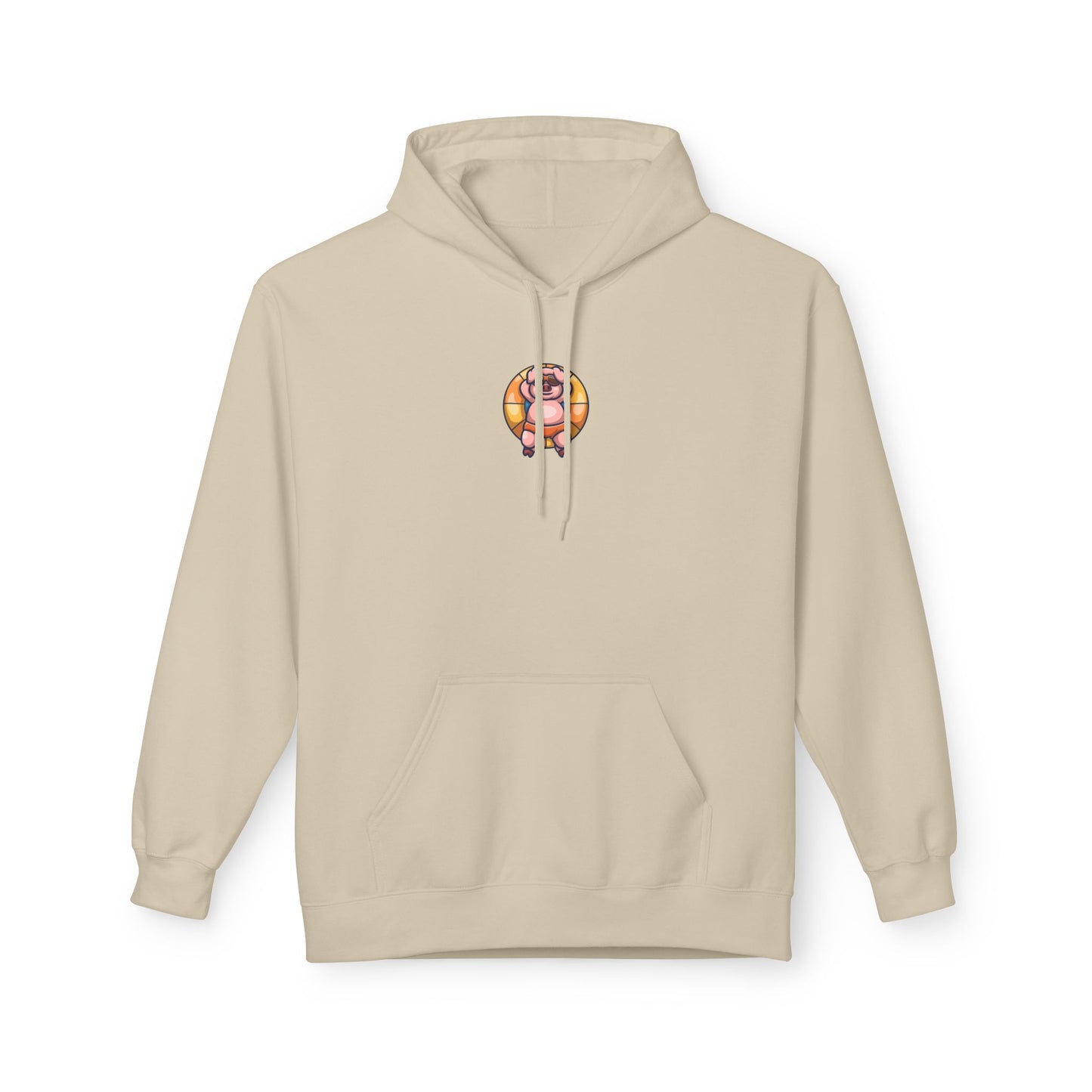 Chill Swim Cute Pig Hoodie