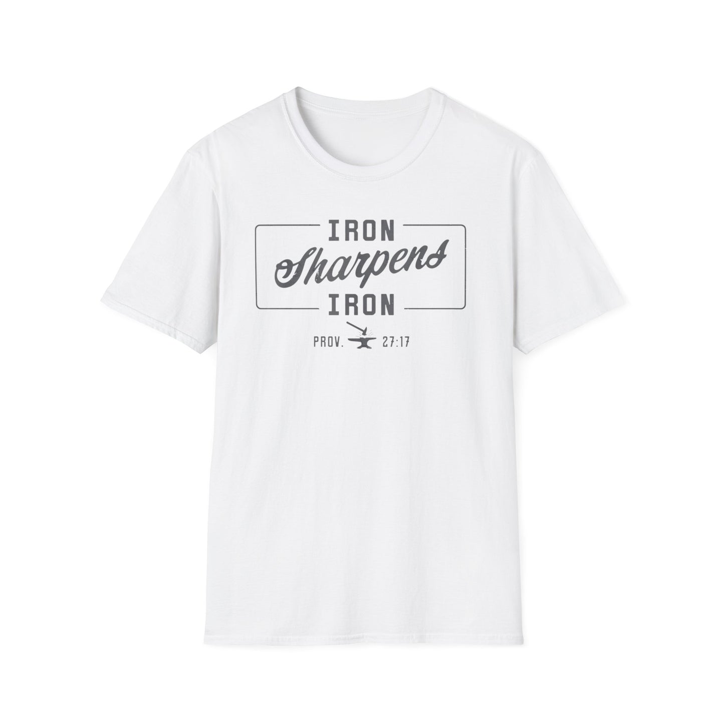Iron Sharpens Iron, Faith-Based T-Shirt
