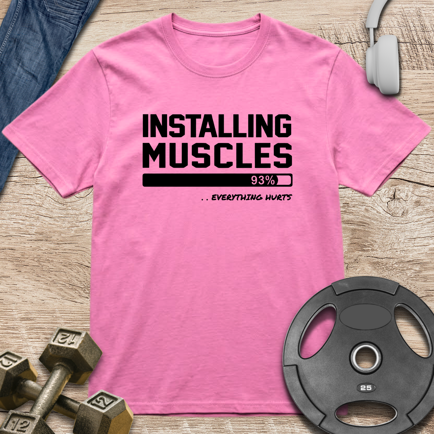 Installing Muscles T‑Shirt
