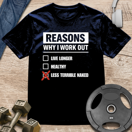 Less Terrible Naked T-Shirt