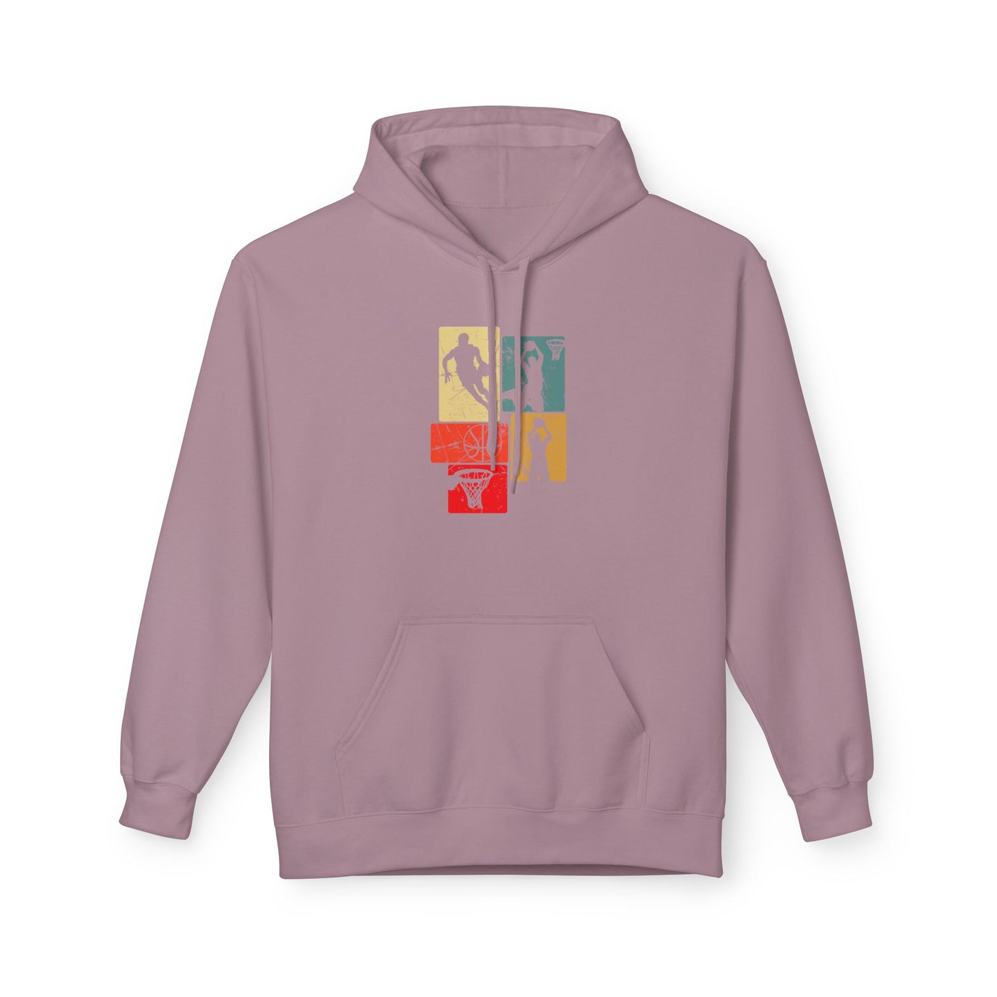 Retro Anime Basketball Vibes Hoodie