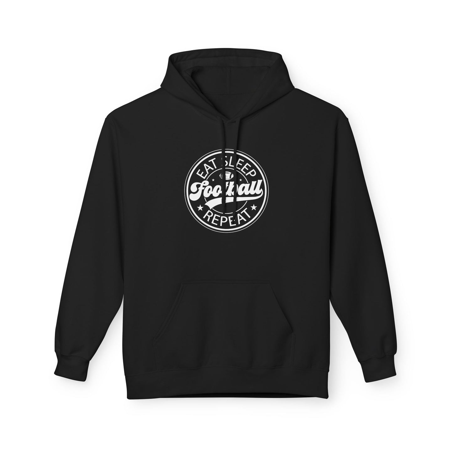 Classic Eat Sleep Football Repeat Hoodie
