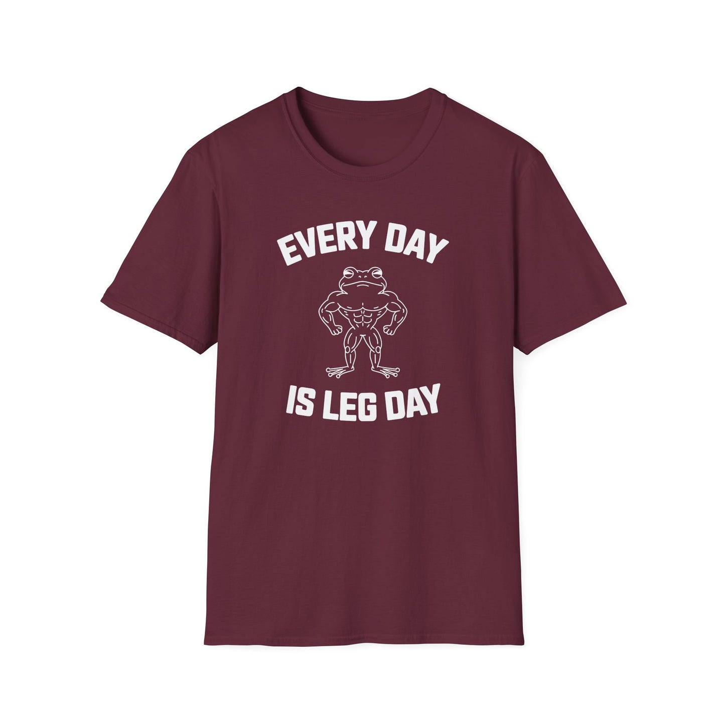 'Every Day is Leg Day' Frog T-Shirt