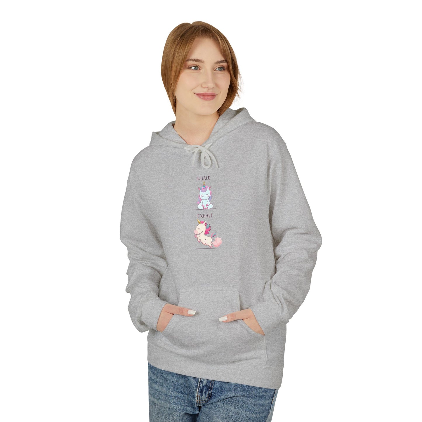 Unicorn Inhale Exhale Hoodie