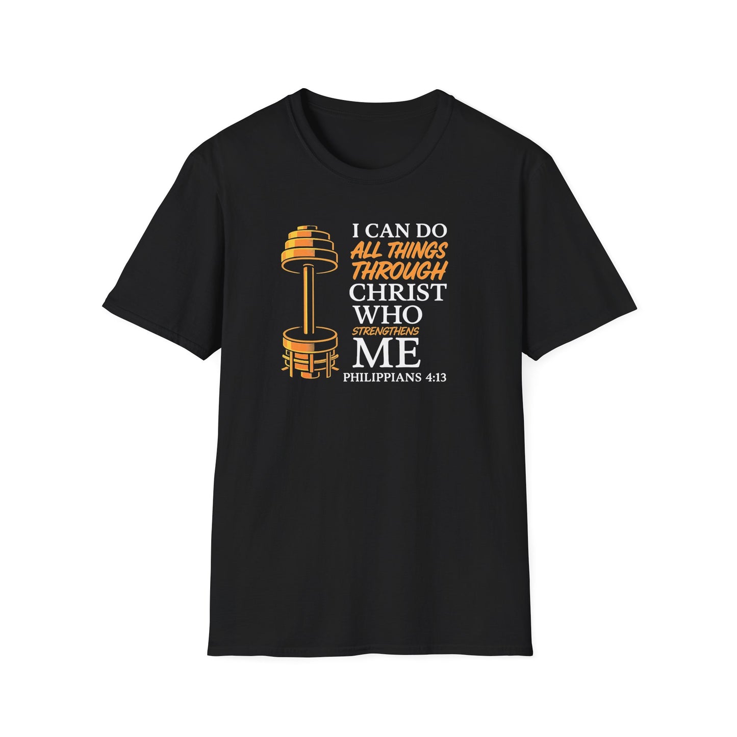 'I Can Do All Things Through Christ Who Strengthens Me' WeightLift T-Shirt