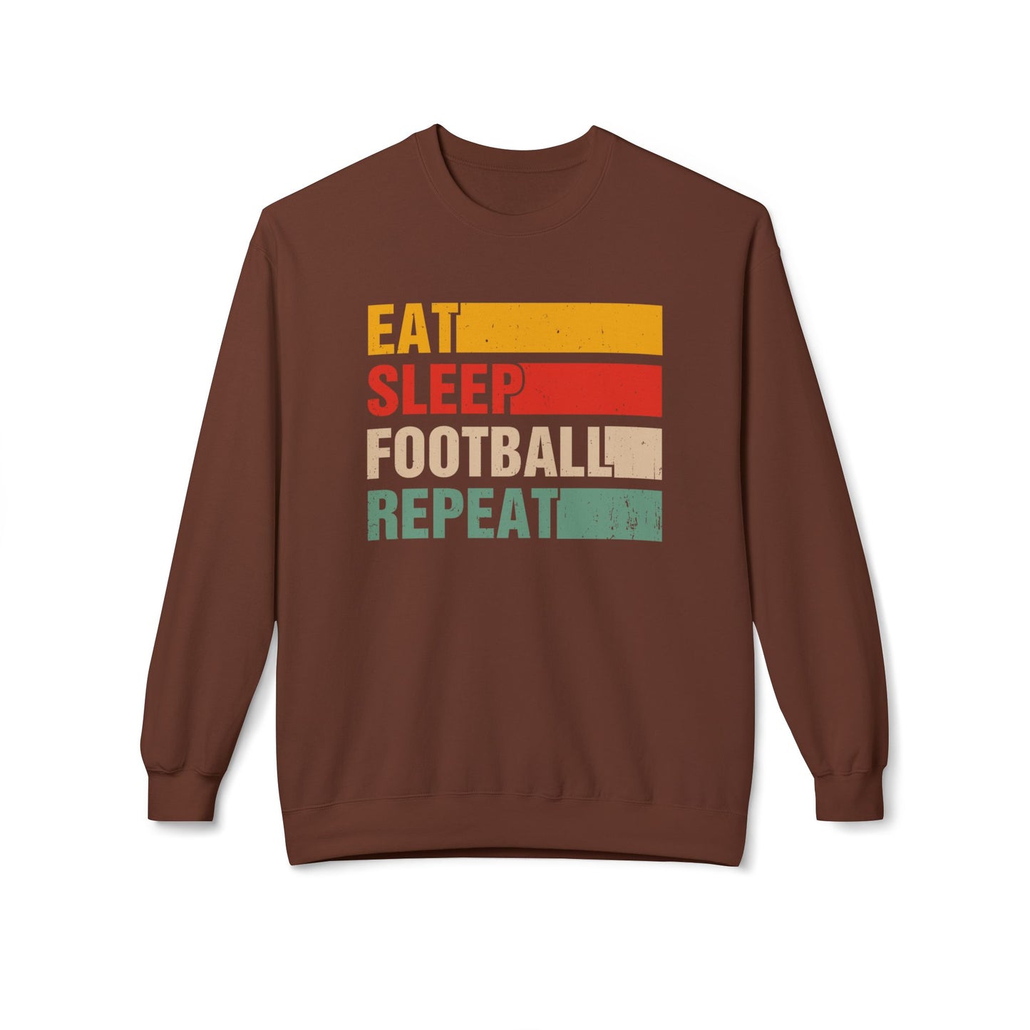 Eat Sleep Football Repeat Sweatshirt