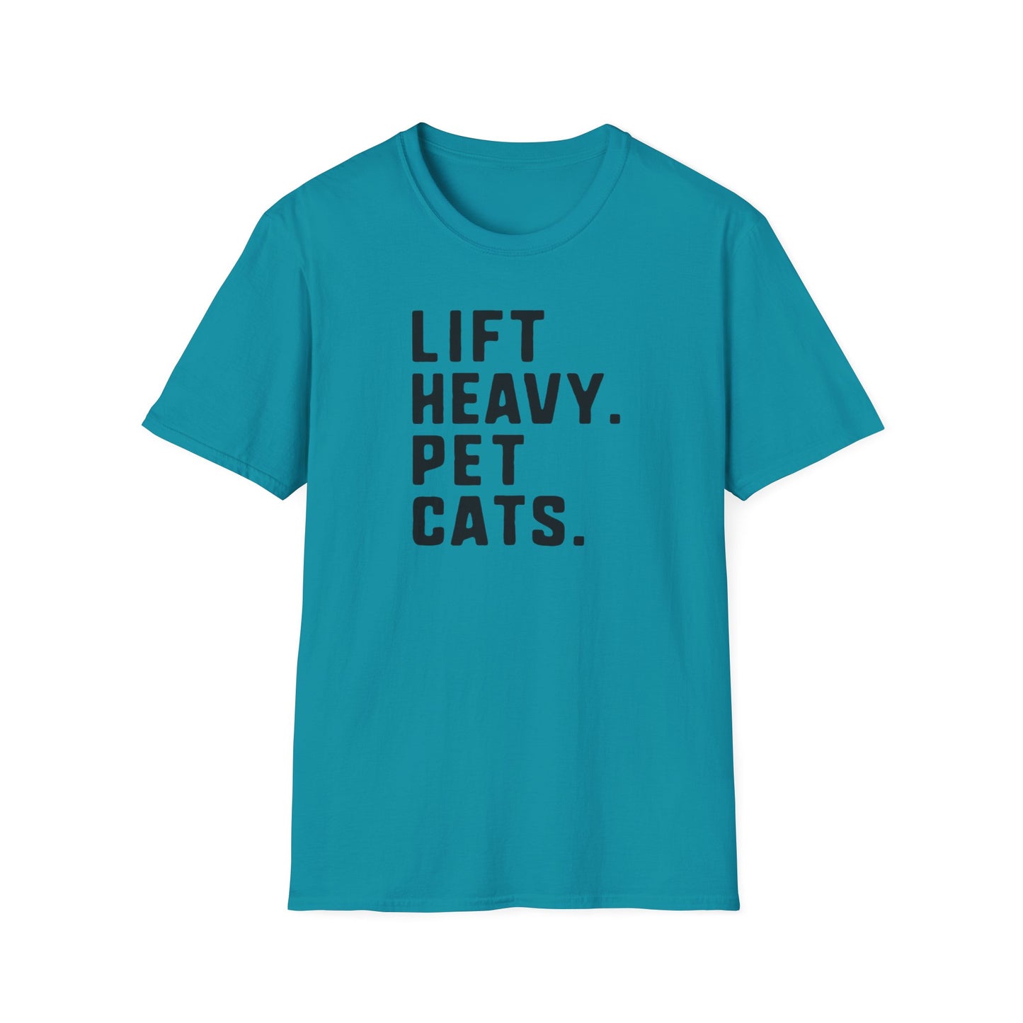 Lift Heavy Pet Cats T-Shirt
