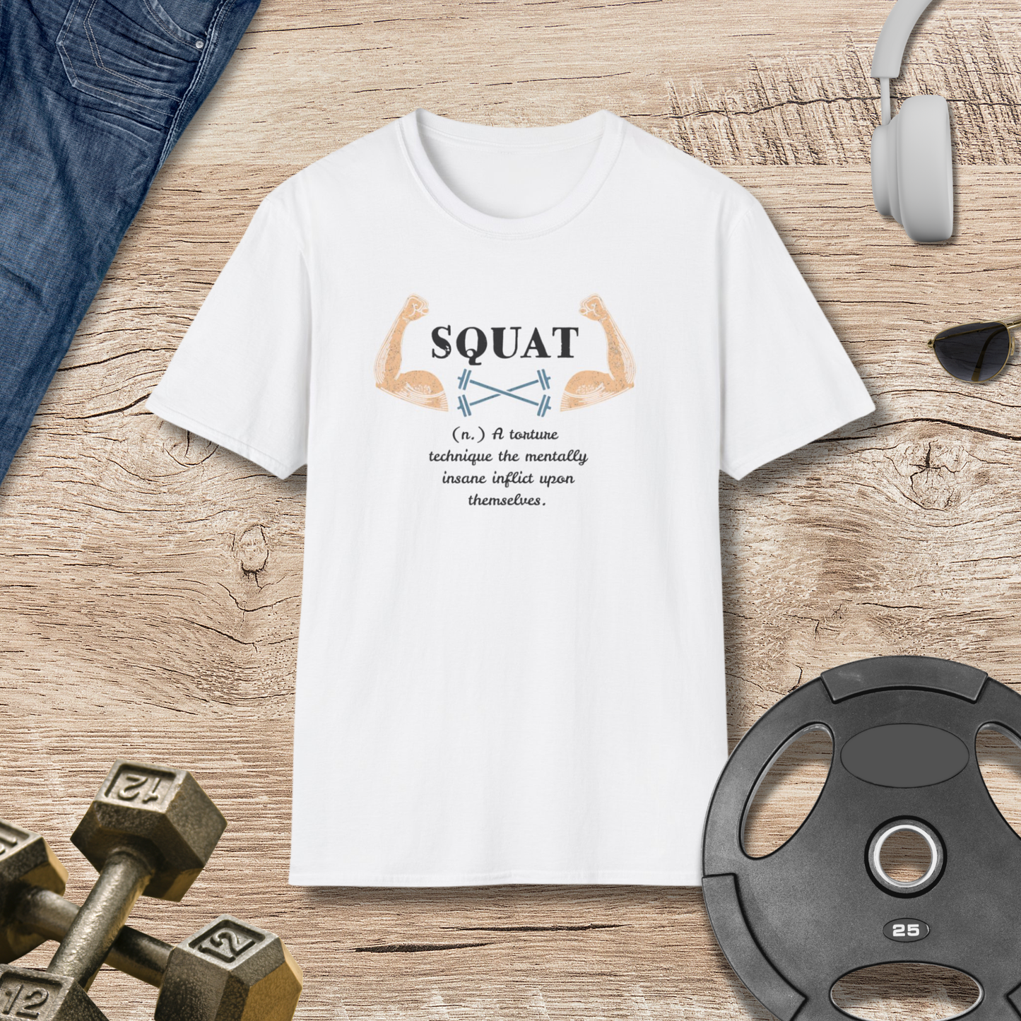 Squat Definition T-Shirt