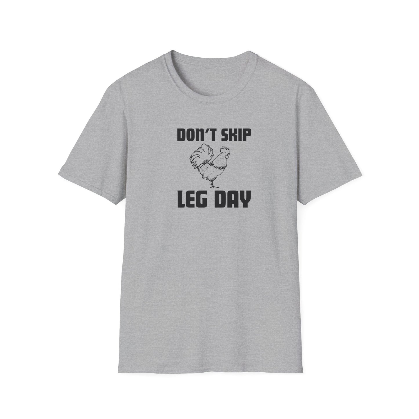 Funny Chicken Don't Skip Leg Day T-Shirt