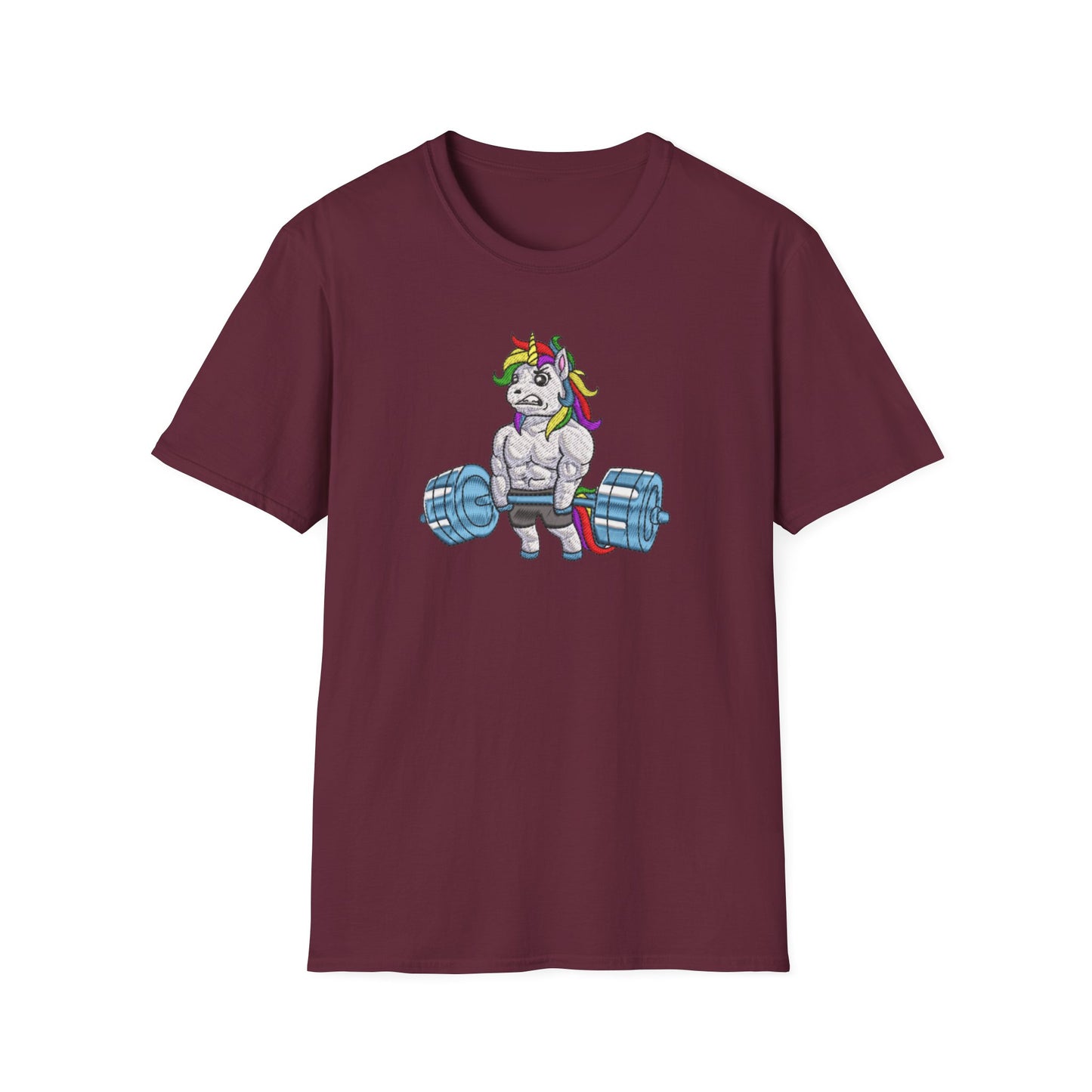 Rainbow Unicorn Deadlift T-Shirt