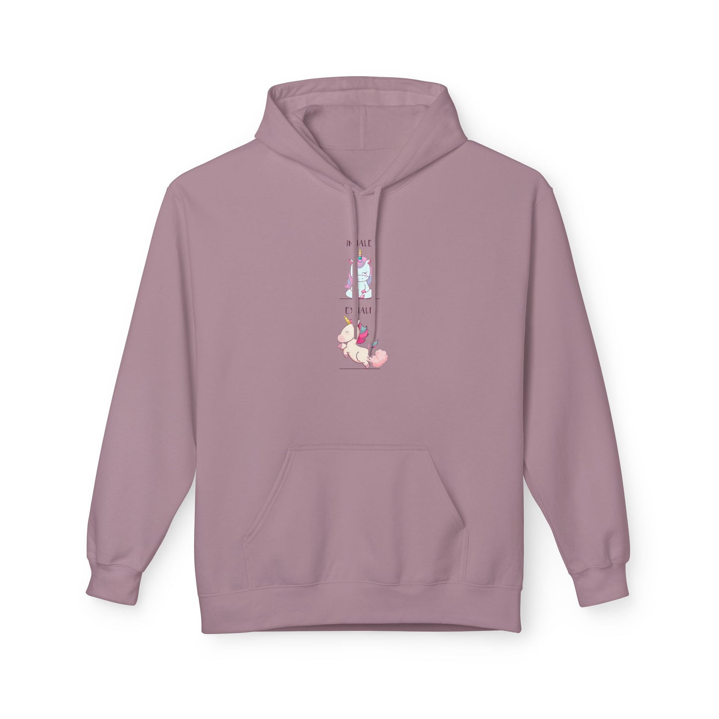 Unicorn Inhale Exhale Hoodie