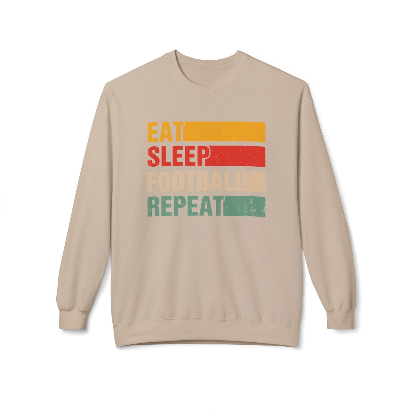 Eat Sleep Football Repeat Sweatshirt