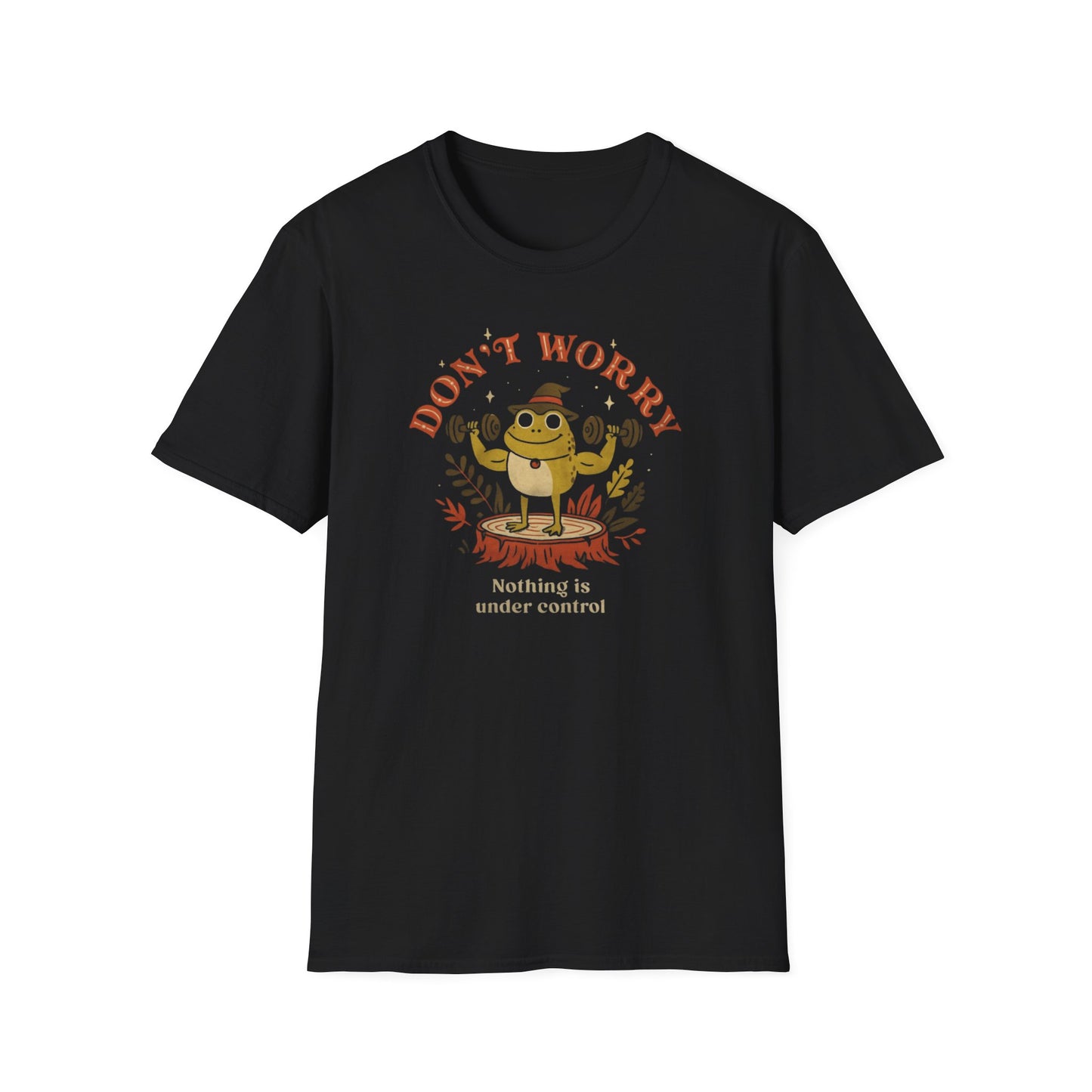Don't Worry Frog Weight lift T-Shirt
