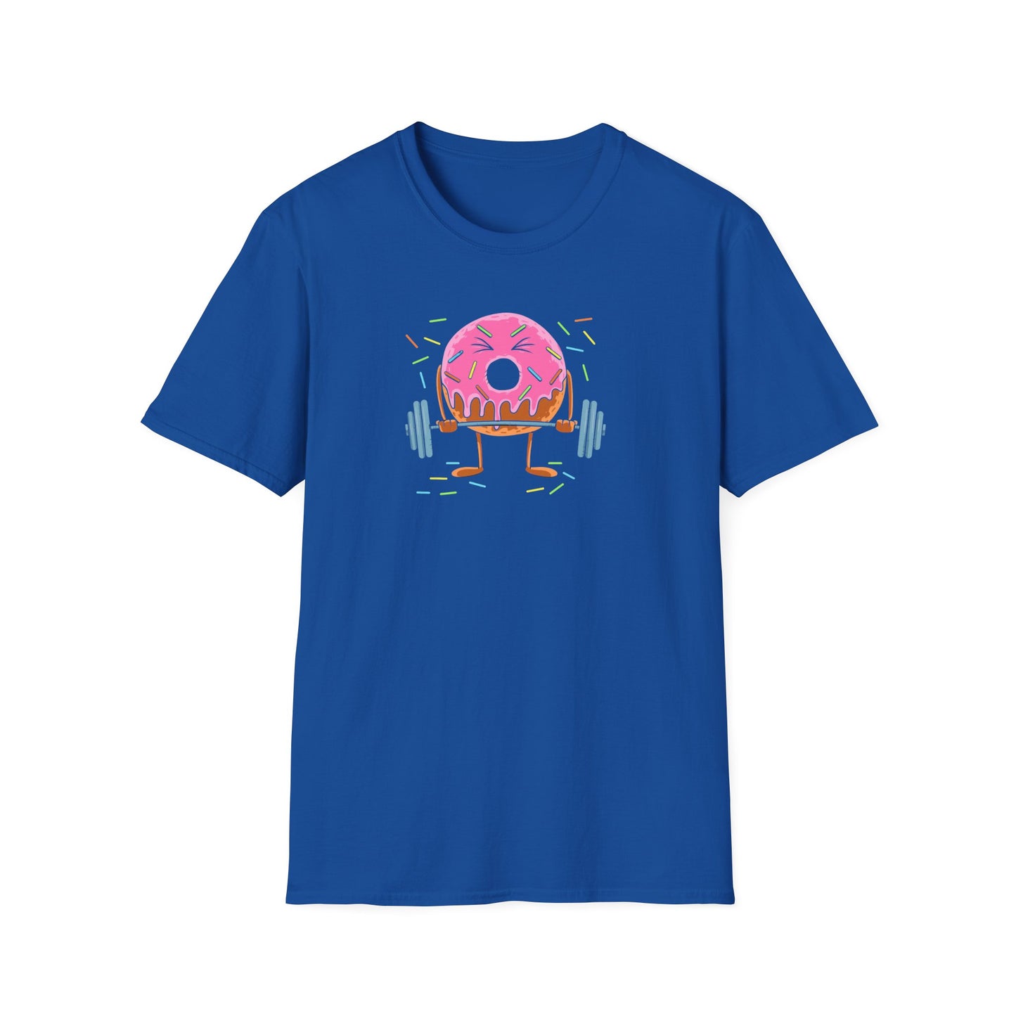 Funny Fitness Doughnut Deadlift T-Shirt