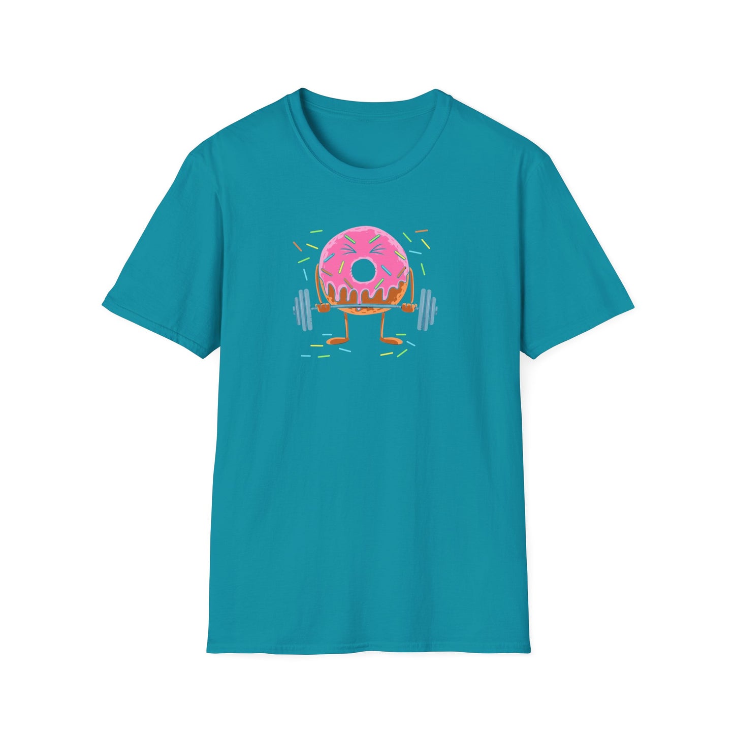 Funny Fitness Doughnut Deadlift T-Shirt