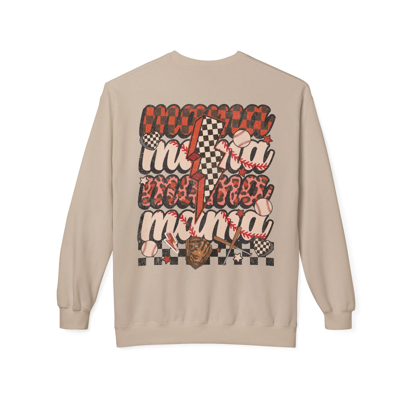 MaMa Baseball Vibes Sweatshirt