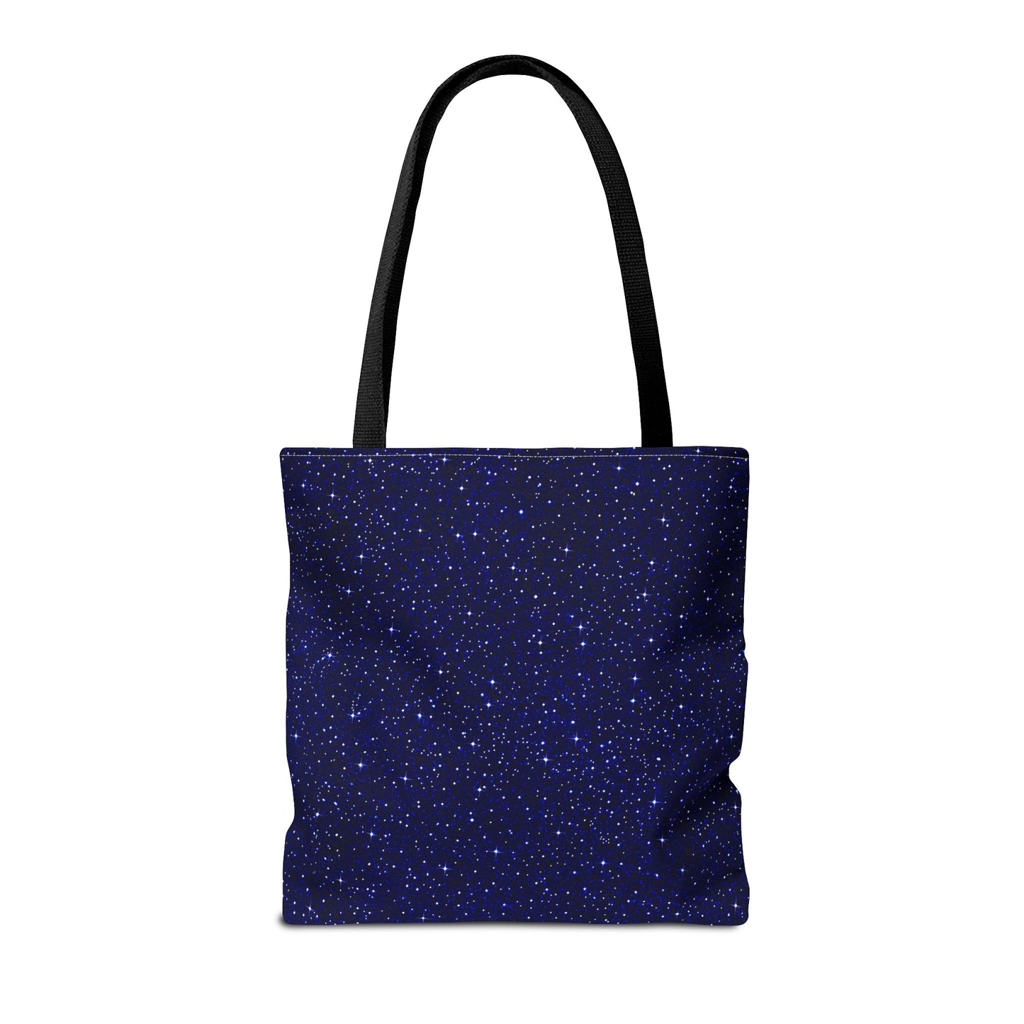 Personalized Name Cute Cat Float Ocean Starry Sky Tote Bag