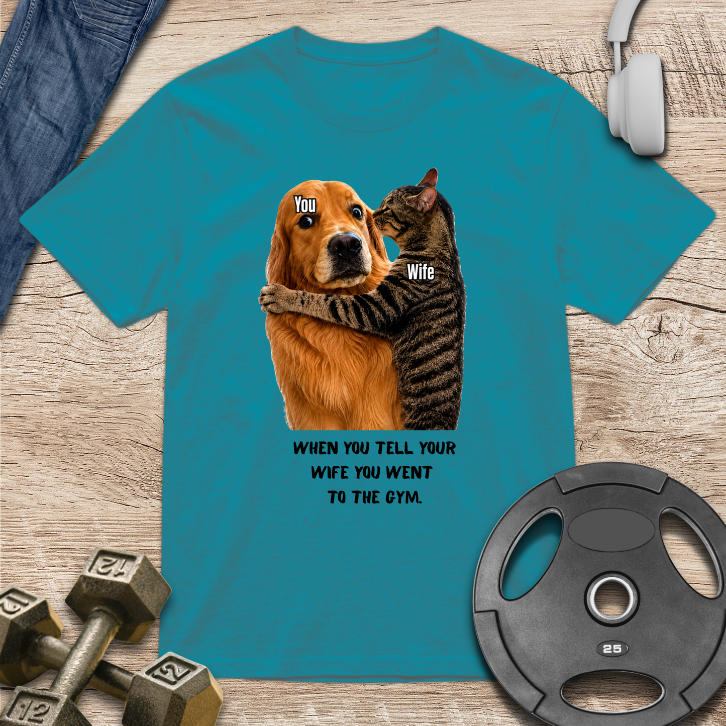 Husband Wife Reality Check T-Shirt