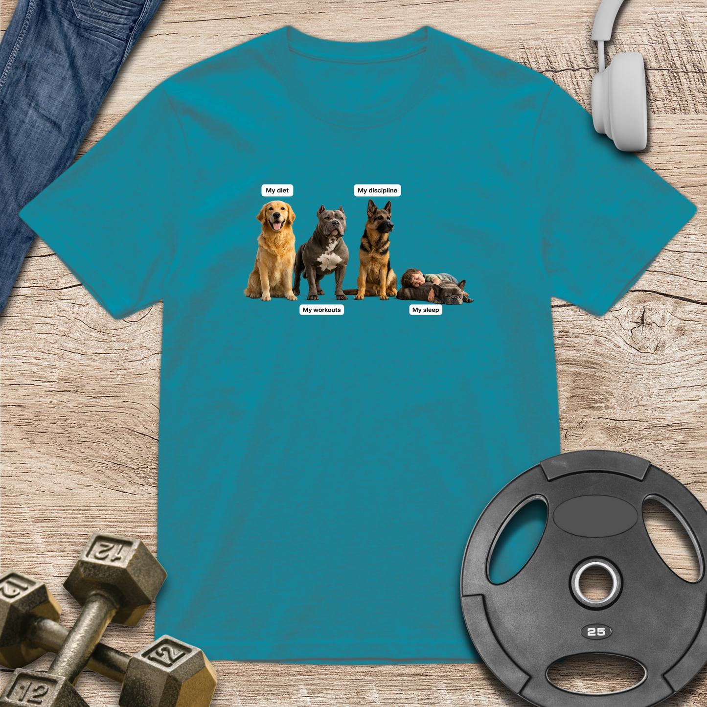 Dog Fitness T-Shirt