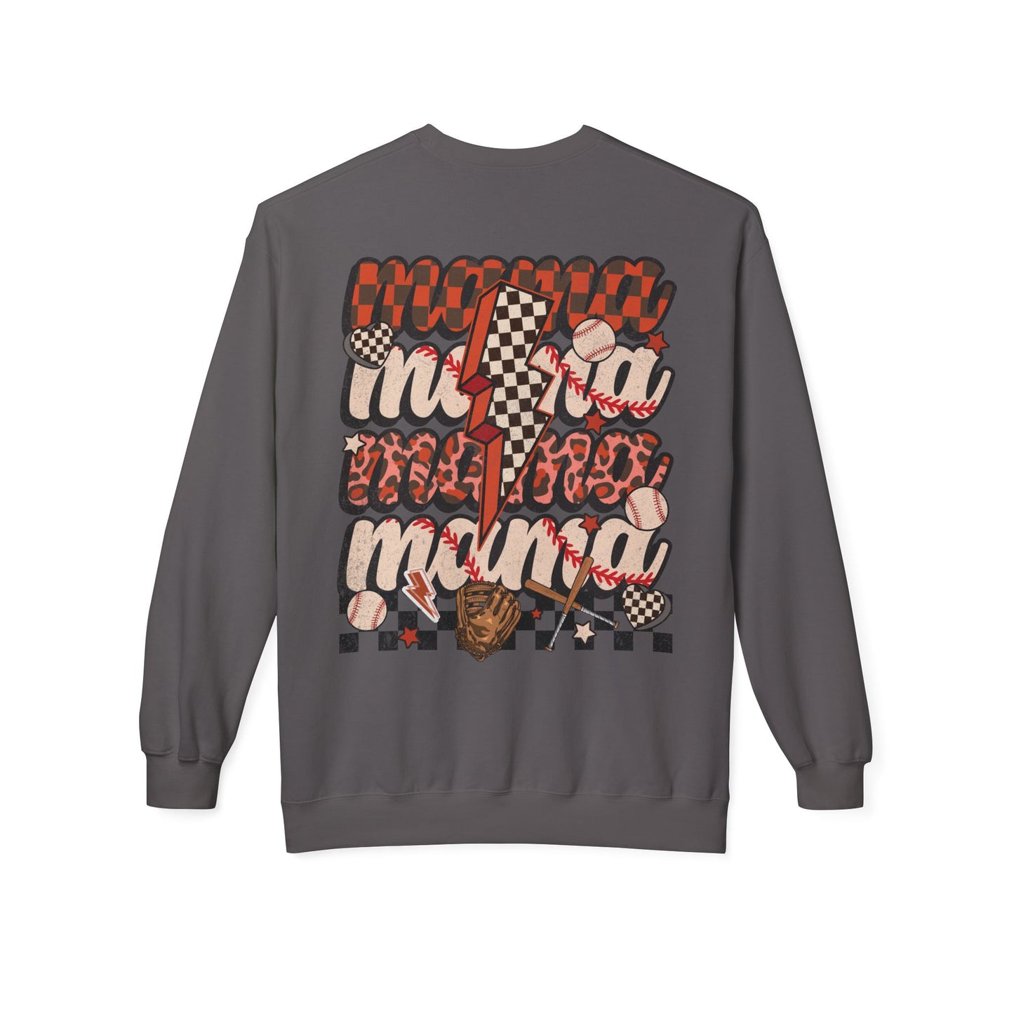 MaMa Baseball Vibes Sweatshirt