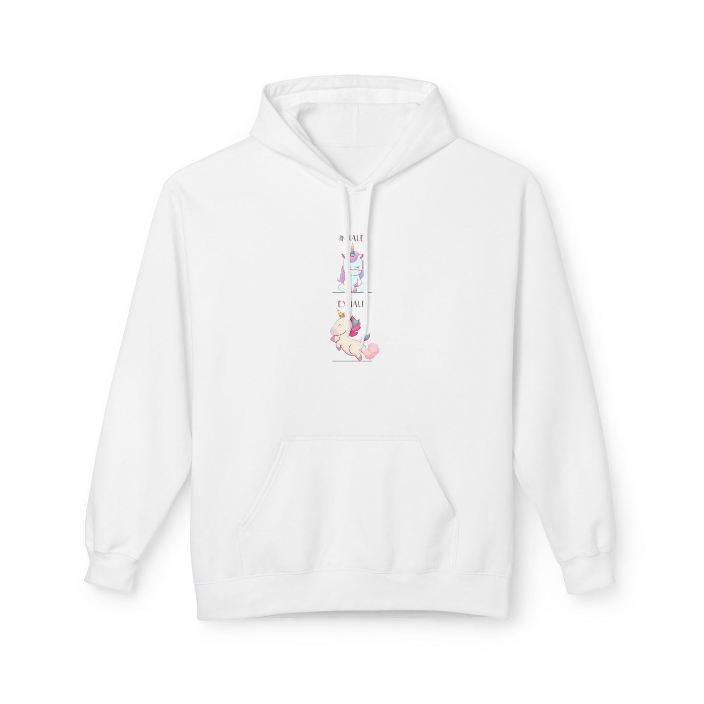 Unicorn Inhale Exhale Hoodie