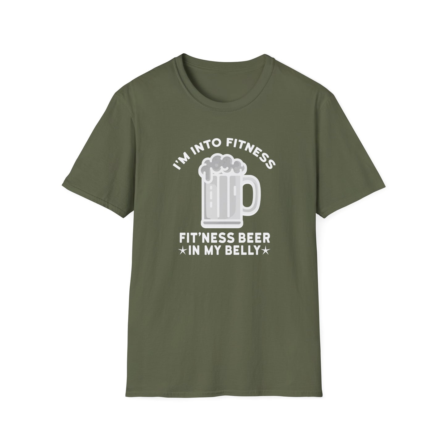 I'm Into Fitness Beer, Fitness Beer in my Belly T-Shirt