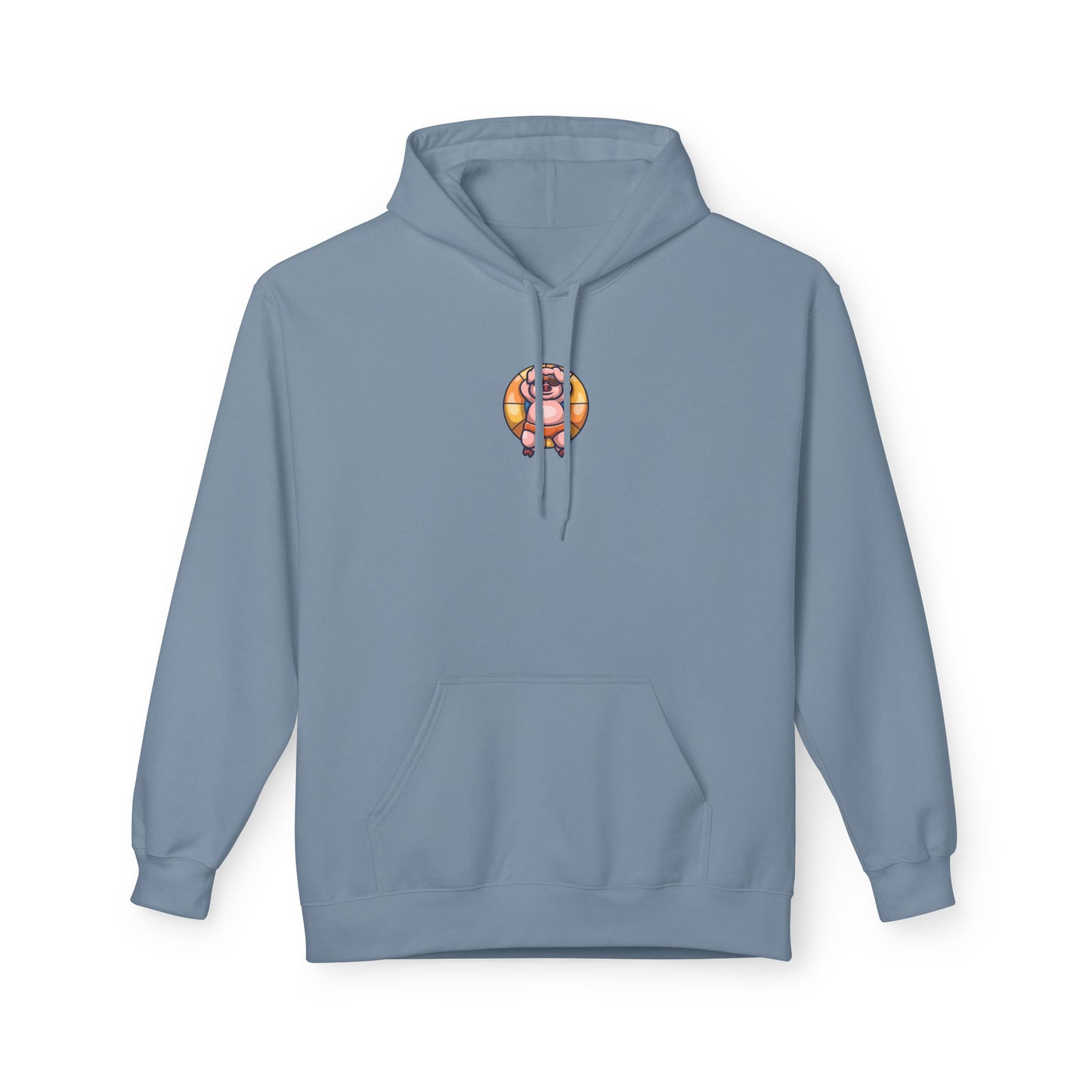 Chill Swim Cute Pig Hoodie