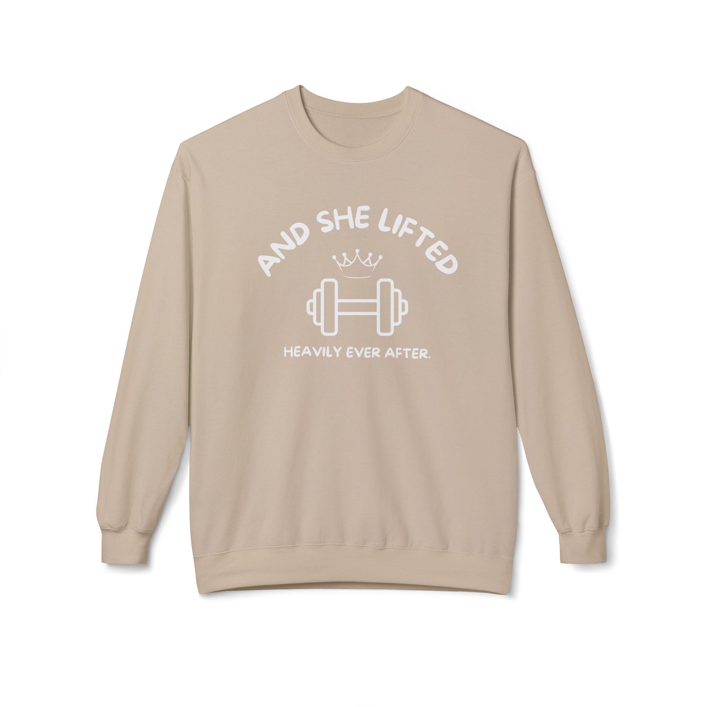 And She Lifted Heavily Ever After Hoodie