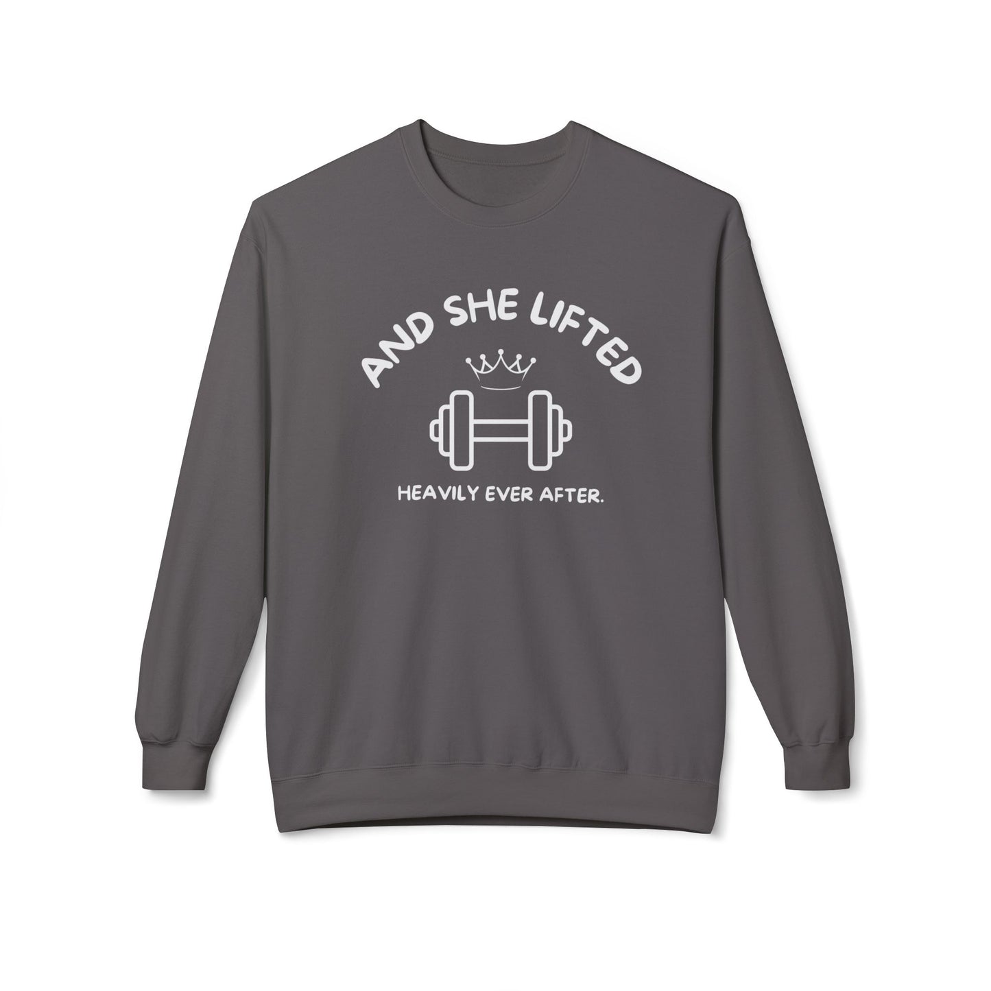 And She Lifted Heavily Ever After Hoodie