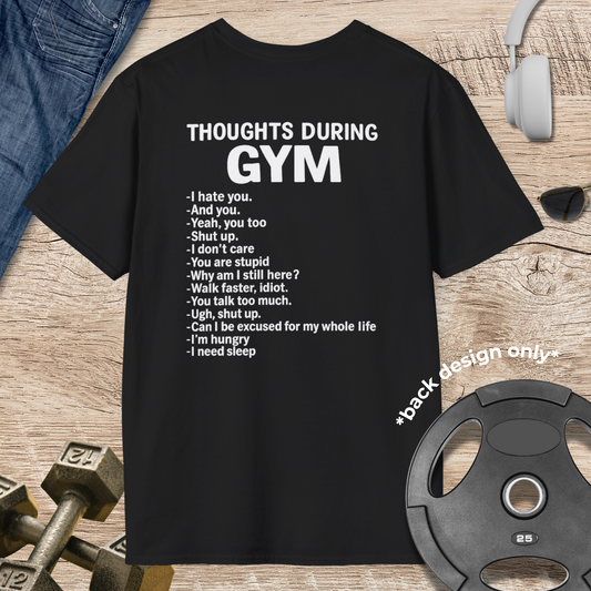 Gym Thoughts T‑Shirt