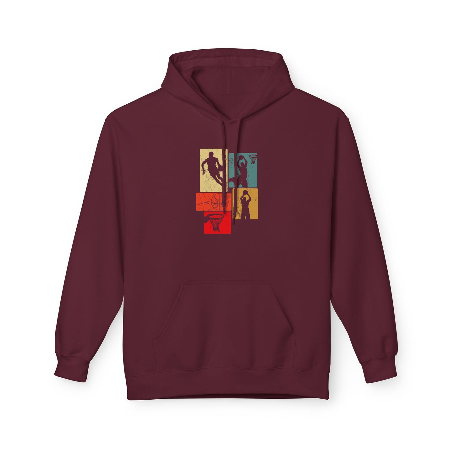 Retro Anime Basketball Vibes Hoodie
