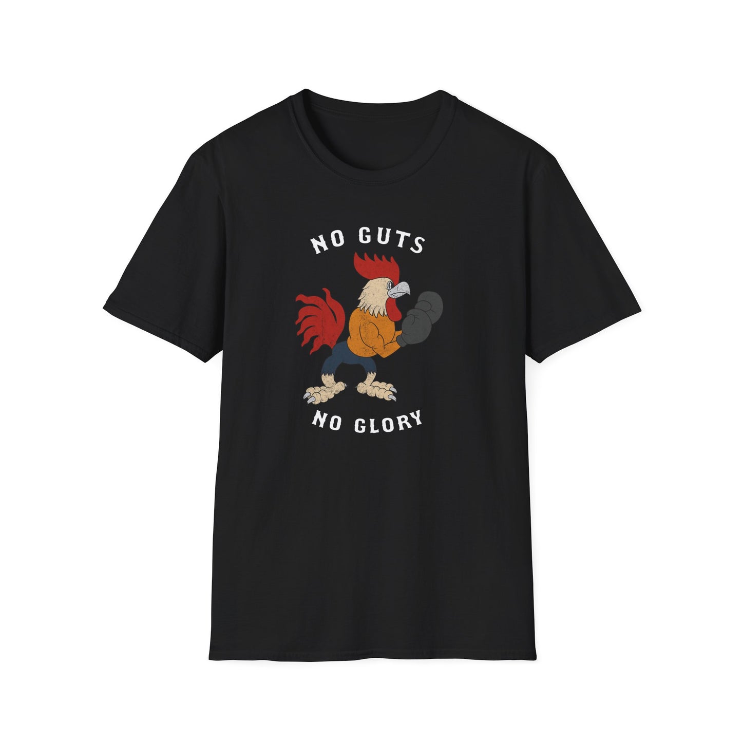 No Guts No Glory Rooster T-Shirt
