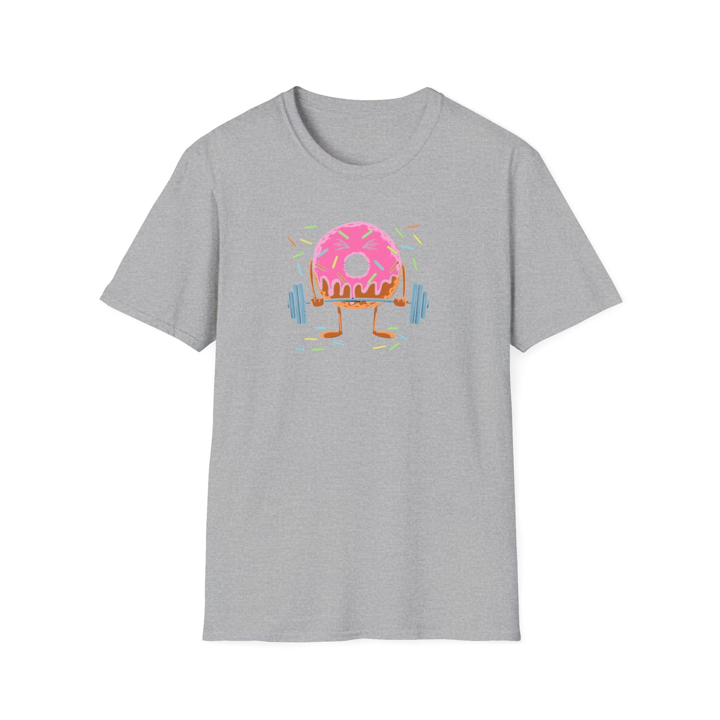 Funny Fitness Doughnut Deadlift T-Shirt