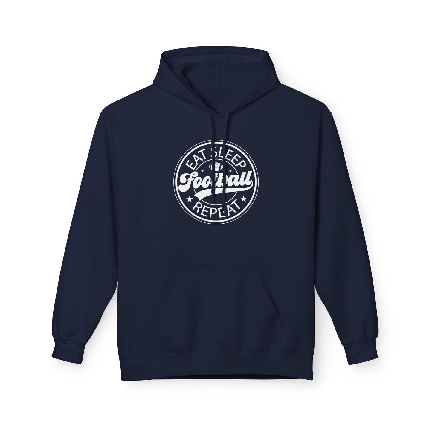 Classic Eat Sleep Football Repeat Hoodie