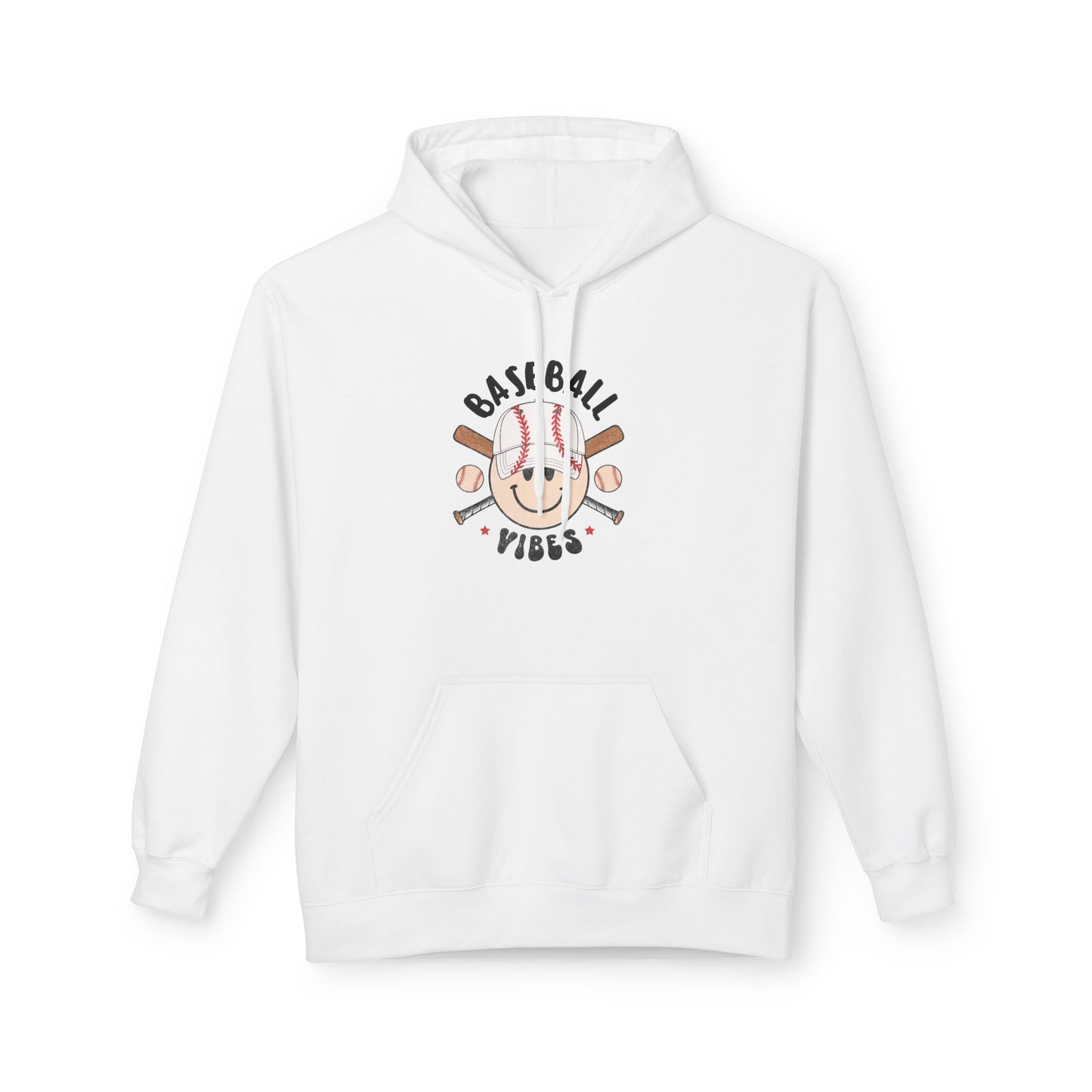 Cute Baseball Vibe Hoodie