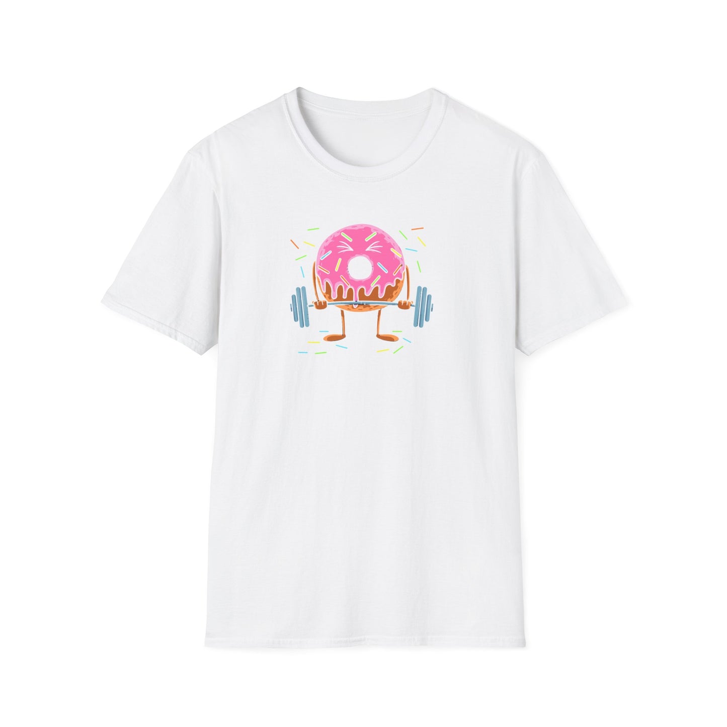 Funny Fitness Doughnut Deadlift T-Shirt