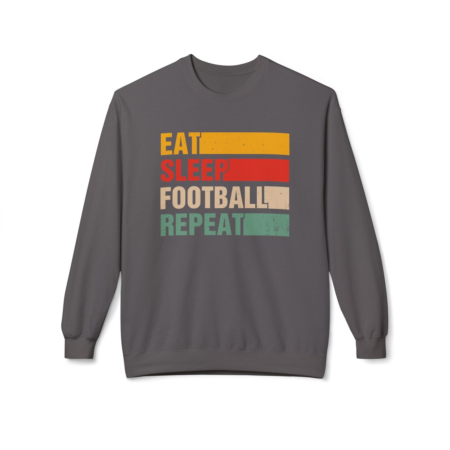 Eat Sleep Football Repeat Sweatshirt