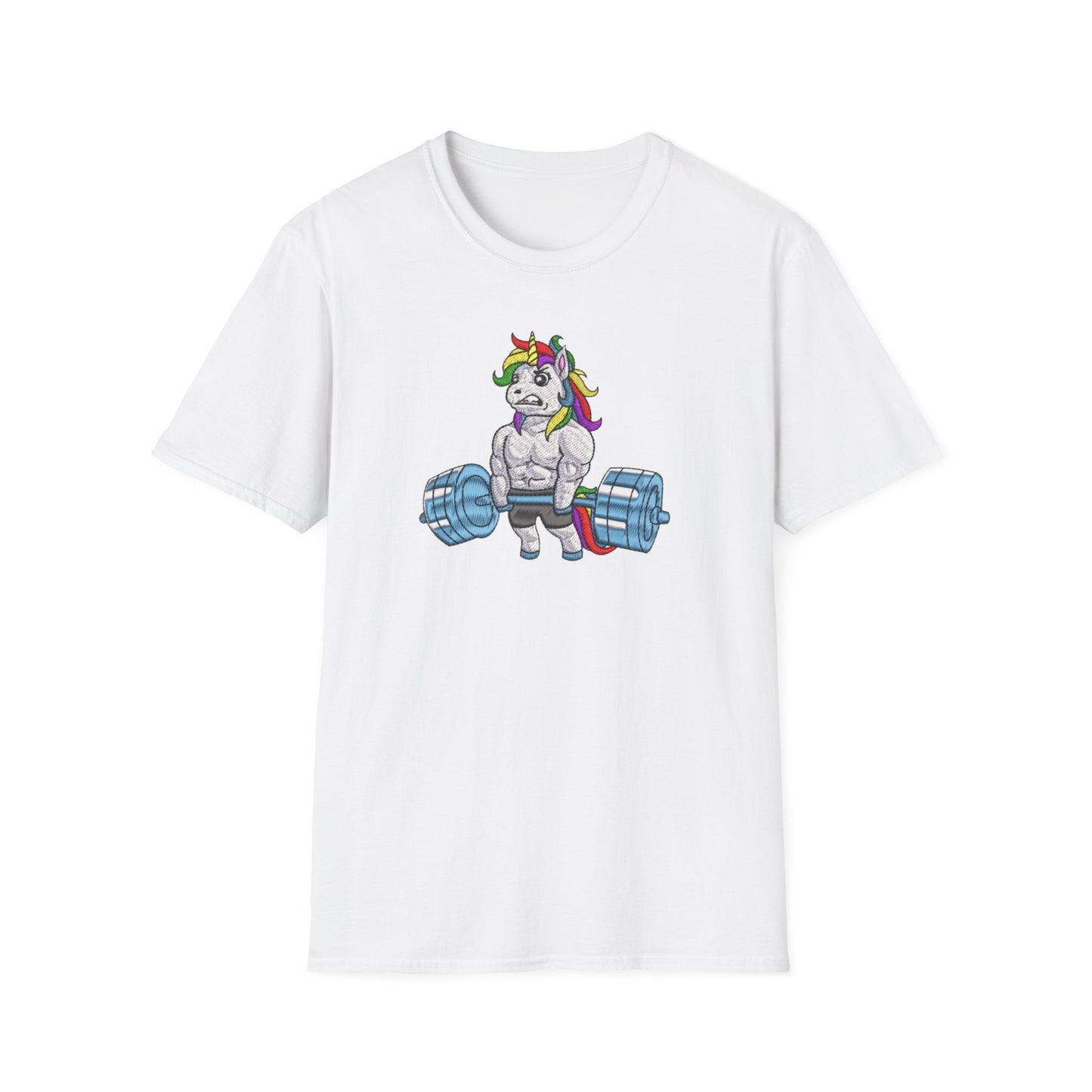 Rainbow Unicorn Deadlift T-Shirt